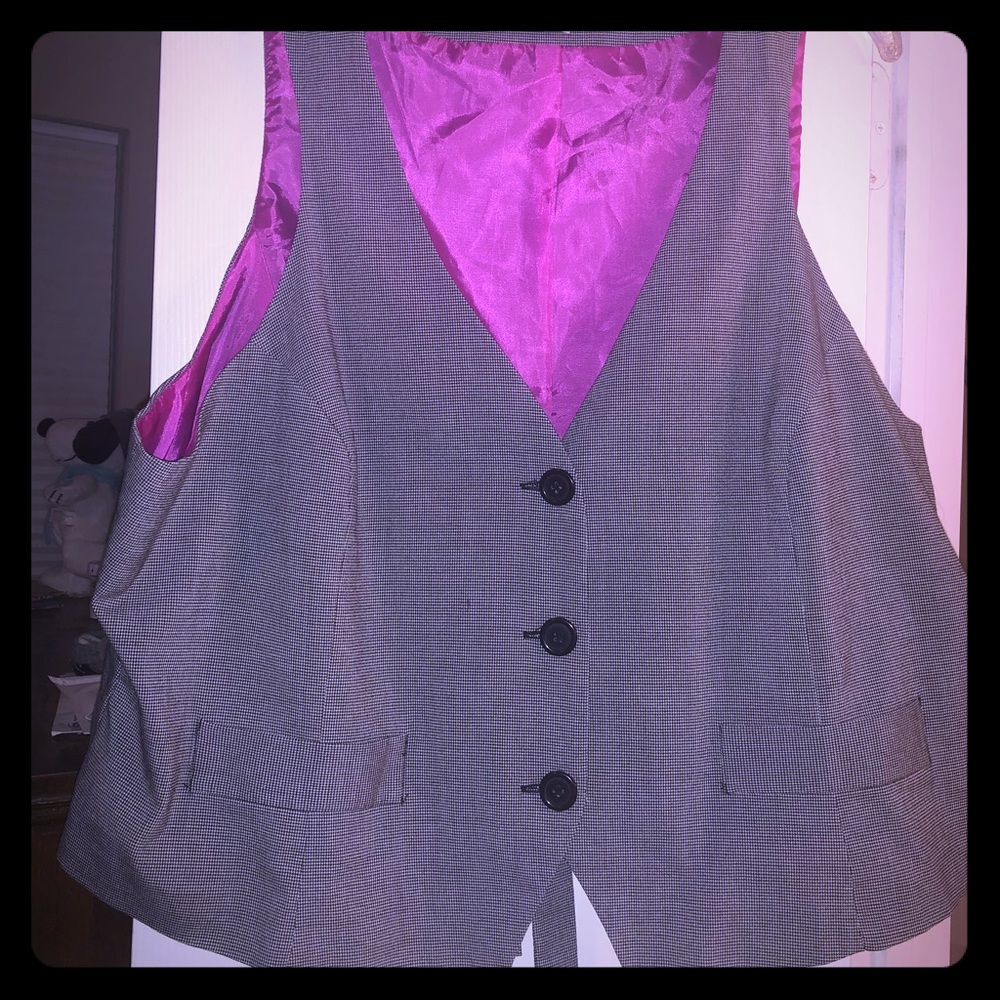 Dress Barn dressy vest